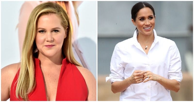 Amy Schumer says 'nemesis' Meghan Markle looks better than her and wears high heels during pregnancy