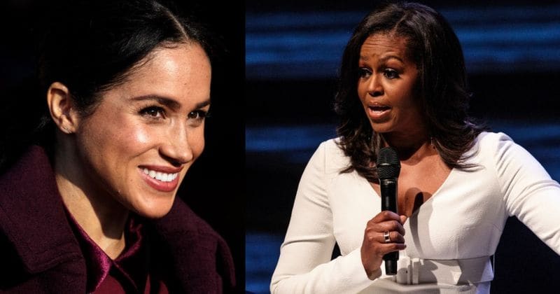 Michelle Obama and Meghan Markle hold a secret 'power meeting' in London to discuss shared causes