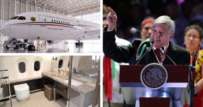 Mexico's new leader to sell $368m presidential jet and fly commercial instead to help his country's poorer communities