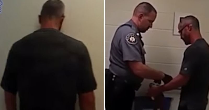 New footage shows a shocked Chris Watts being handcuffed and arrested after failing polygraph test