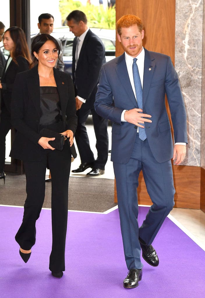 Meghan has adopted the style as a staple of her royal wardrobe and is regularly spotted wearing trouser suits on official engagements