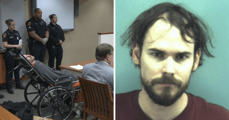 Man who killed ex by injecting her with cyanide starts foaming in court forcing judge to delay his sentencing