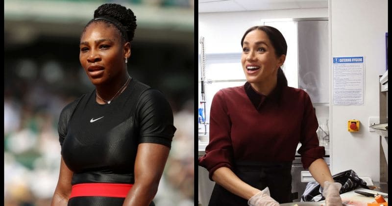 Serena Williams can't handle how nice her friend Meghan Markle is, urges her to 'stop being so sweet'
