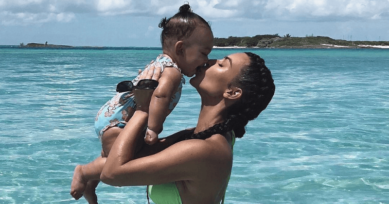 Chicago goes to Cleveland: Kim Kardashian sends daughter with sister Khloé to keep her from catching the flu
