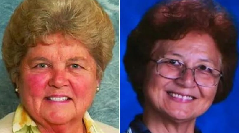 Sister Mary Margaret Kreuper and Sister Lana Chang (Facebook)