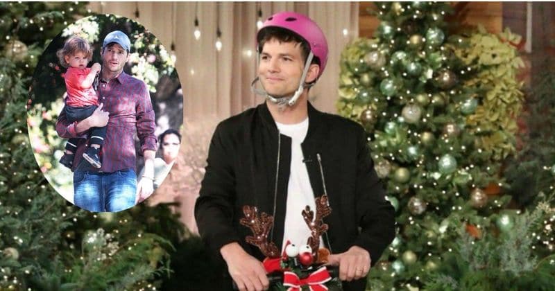 Ashton Kutcher labels Ellen DeGeneres a bully for shaming his 2-year-old son Dimitri for not walking