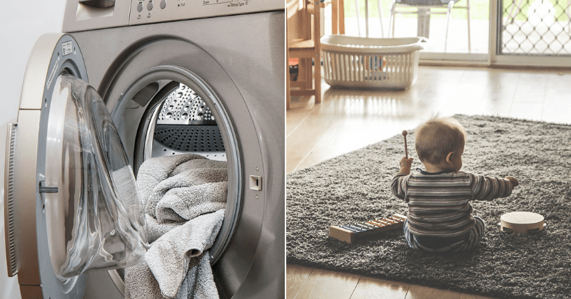 Man puts 13-month-old toddler in tumble dryer, closes the door, and turns it on leaving her severely injured