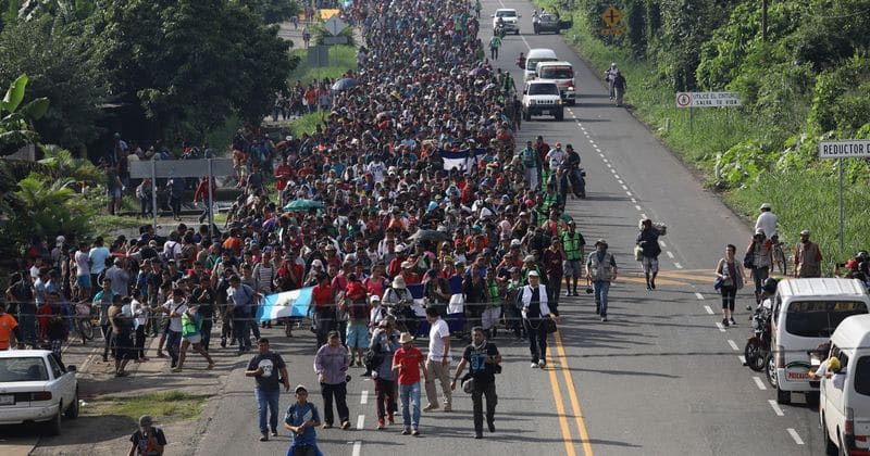Some migrant caravan members are reportedly demanding $50,000 in reparations from the Trump administration to turn around