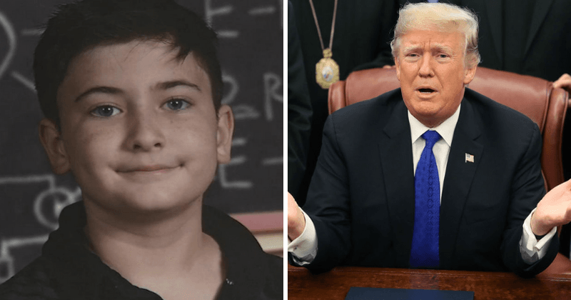 11-year-old boy called Joshua Trump changes his last name after he was bullied and forced to drop out of school