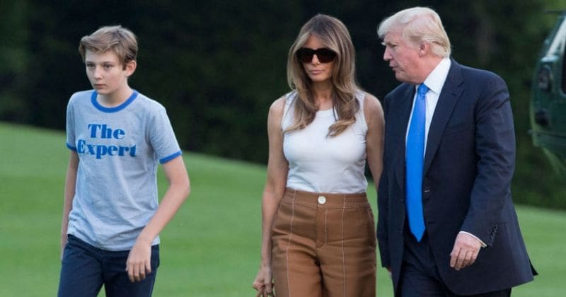 First Lady Melania Trump is 'angry' with media for 'constant attacks' on 12-year-old son Barron: 'Children should be off limits'