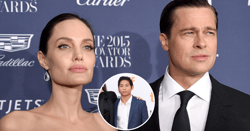 During their nasty divorce, Angelina Jolie reportedly told her son Pax that 'Brad Pitt never wanted to adopt him'