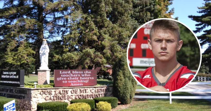 Family devastated after priest at young son's funeral service calls him 'a sinner' because he took his own life: 'He might not get into heaven'