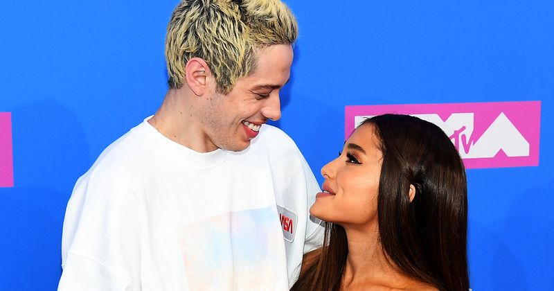 Ariana Grande shows up at Pete Davidson's SNL office after he tweets 'I don’t want to be on this earth anymore'