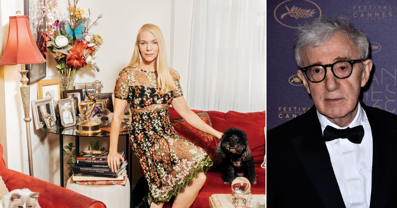 Former model says she secretly had threesomes with Woody Allen and Mia Farrow when she was 16