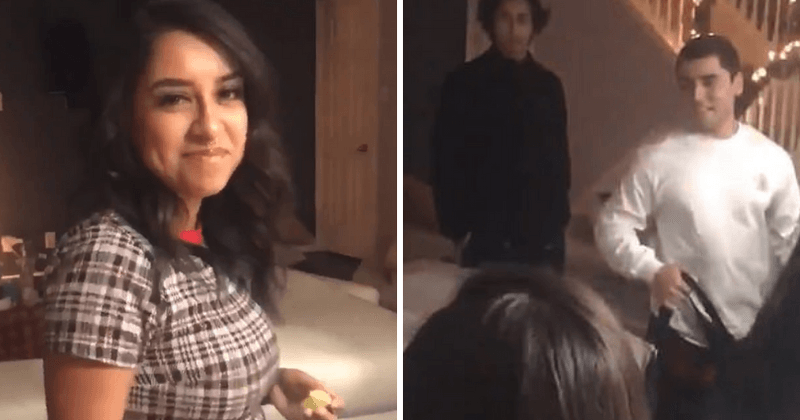 Woman savagely breaks up with cheating boyfriend during her 21st birthday party in epic viral video