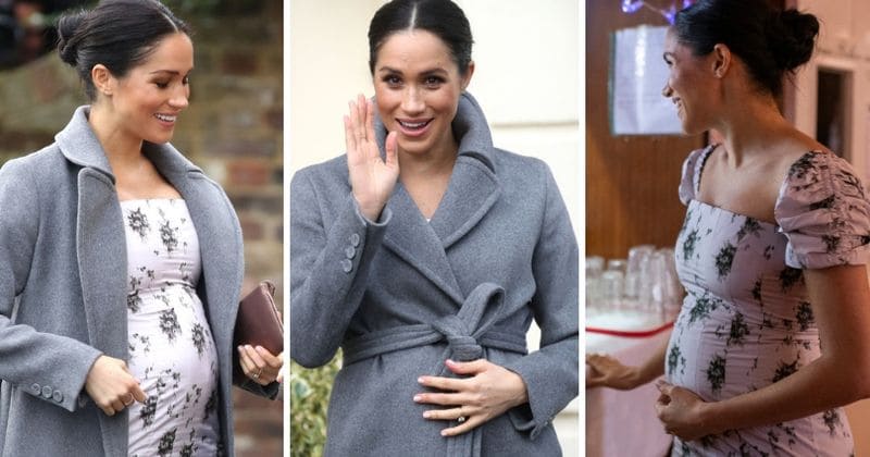Meghan Markle shows off growing baby bump on her last royal engagement before Christmas