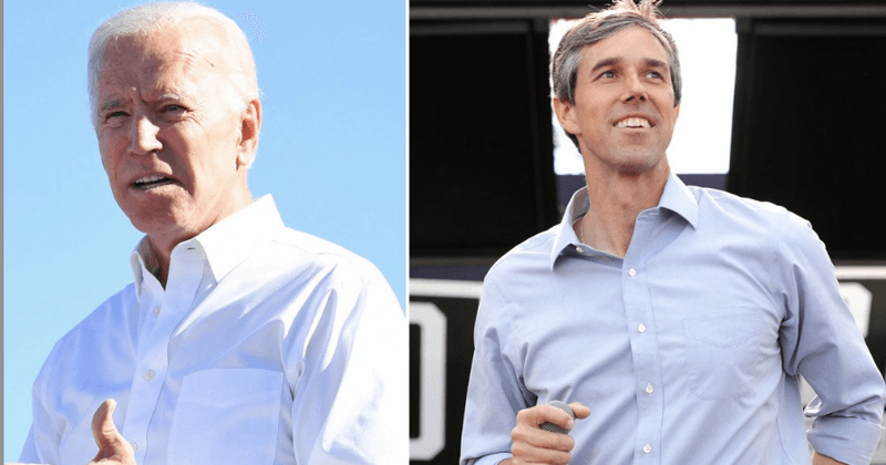 Joe Biden and Beto O'Rourke could team up for a 2020 presidential run but Bernie Sanders is way more popular