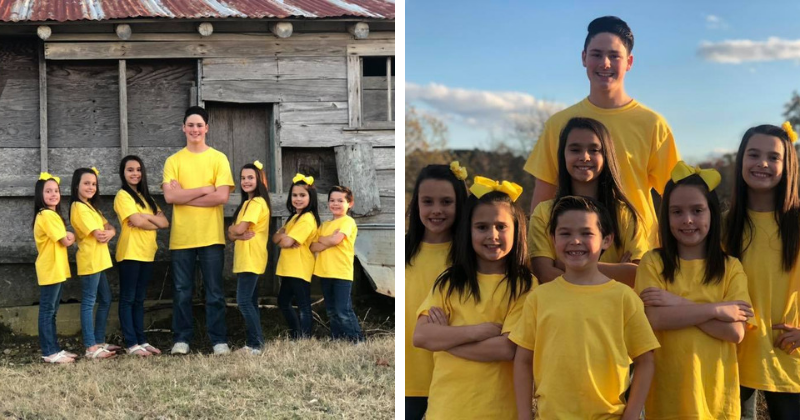Arkansas couple who fostered 80 children in the past adopt set of seven siblings just in time for Christmas
