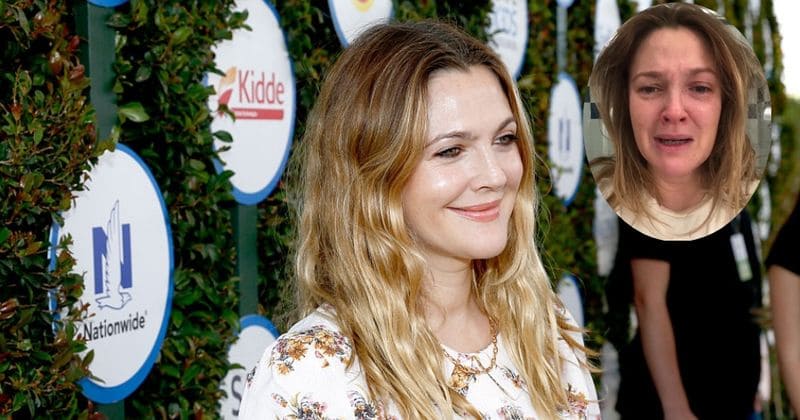 Drew Barrymore shares encouraging message about life with photo of herself in tears to reveal even Hollywood has its lows