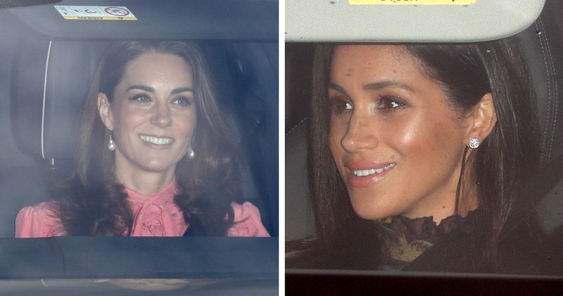 Meghan Markle recycles $140k look while Kate Middleton re-wears £305 outfit for lunch with the Queen