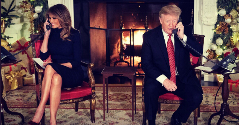 President Trump tells 7-year-old that Santa Claus isn't real during traditional Christmas phone call