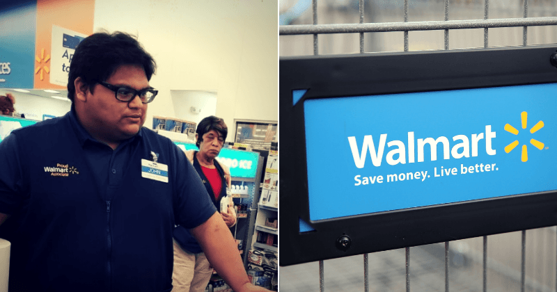 Teenage Walmart worker hailed as a hero after he helped out a distressed customer by footing her $110 grocery bill