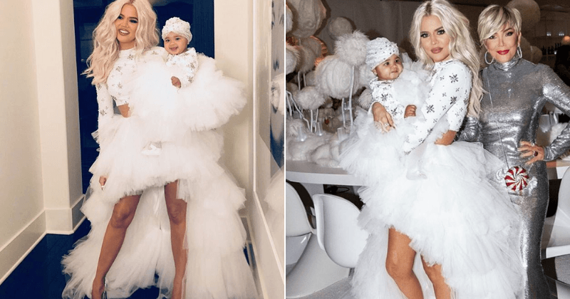 Khloe Kardashian accused of altering picture with daughter True to make her skin color appear lighter