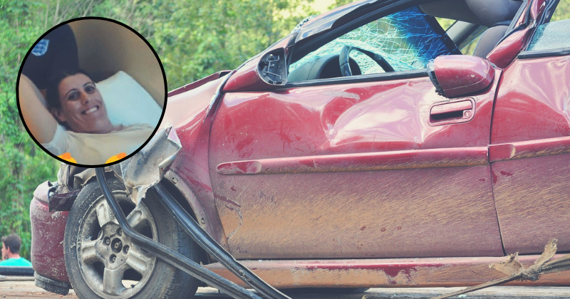 Woman allegedly murdered her 23-month-old twins before crashing family car into the back of a lorry