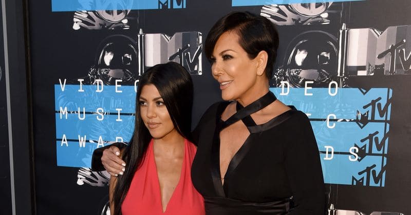 Kris Jenner calls Kourtney Kardashian her 'ride or die' in throwback picture taken days before Kim's infamous Paris robbery