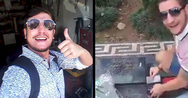 British tourist who snorted cocaine off Pablo Escobar's grave says he regrets it, receives threats of being "skinned alive"