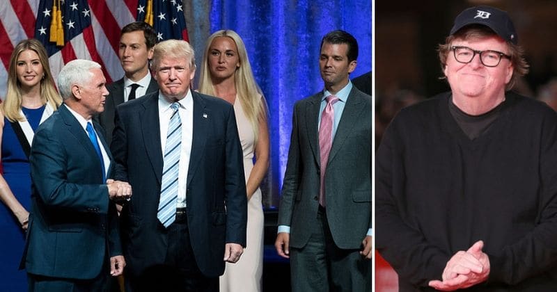 Michael Moore's top wish for 2019 is to see members of the Trump family 'in orange jumpsuits'