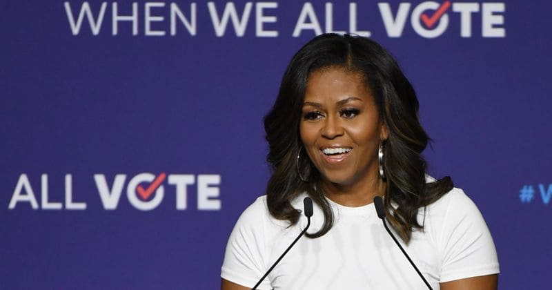 Michelle Obama tipped for presidential bid in 2020 with better approval ratings than President Trump