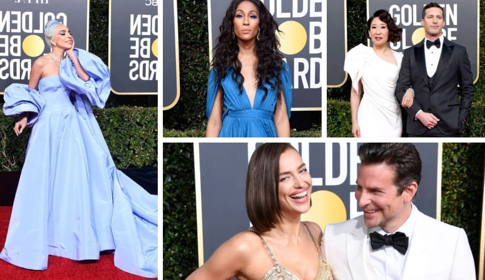 From the Golden Globes 2019 red carpet (Getty Images)