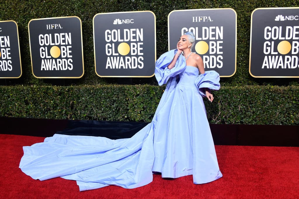 Lady Gaga attends the 76th Annual Golden Globe Awards at The Beverly Hilton Hotel on January 6, 2019 in Beverly Hills, California. (Photo by Frazer Harrison/Getty Images)