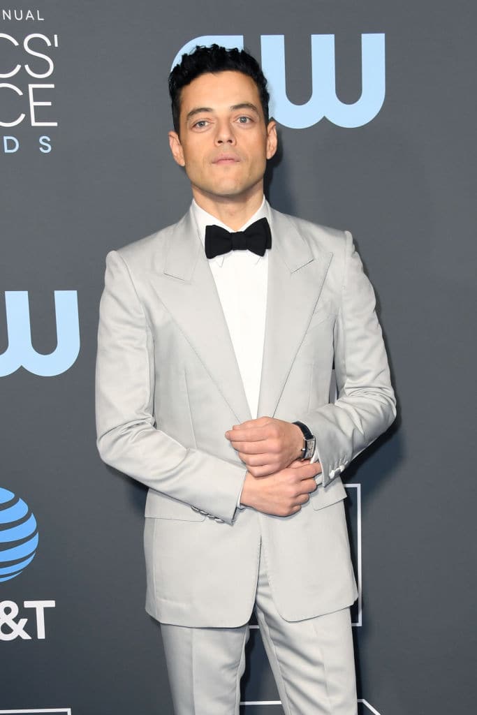 Rami Malek at the 24th annual Critics' Choice Awards at Barker Hangar on January 13, 2019 in Santa Monica, California. (Photo by Frazer Harrison/Getty Images)