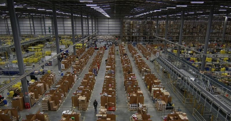 Newborn baby found in trash can at Amazon distribution center dies before first responders arrive