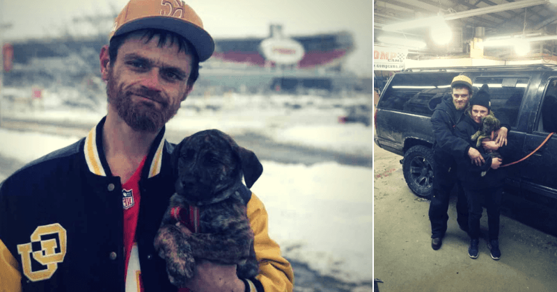 Homeless man's life turns around after he unknowingly helps NFL star Jeff Allen pull his car out of the snow