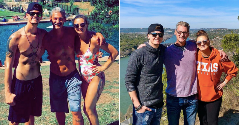 Tyler Baltierra shares heartwarming photo to announce that his father and sister are finally sober