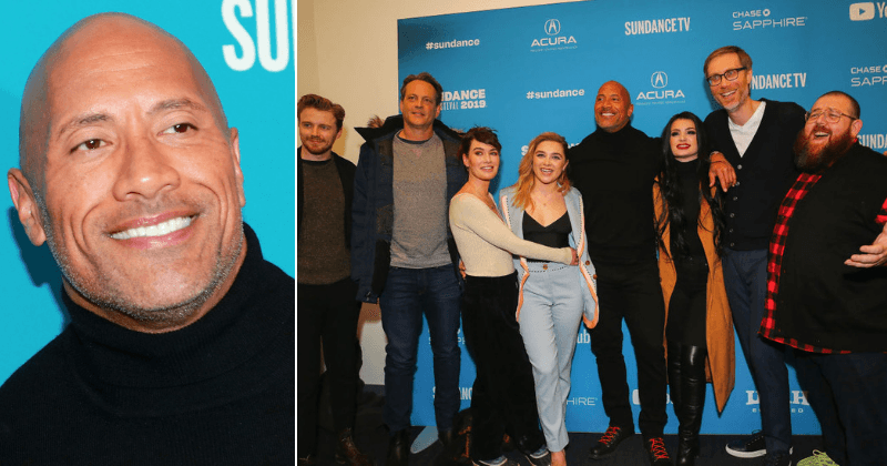 Dwayne Johnson hits the Sundance red carpet with 17-year-old daughter Simone