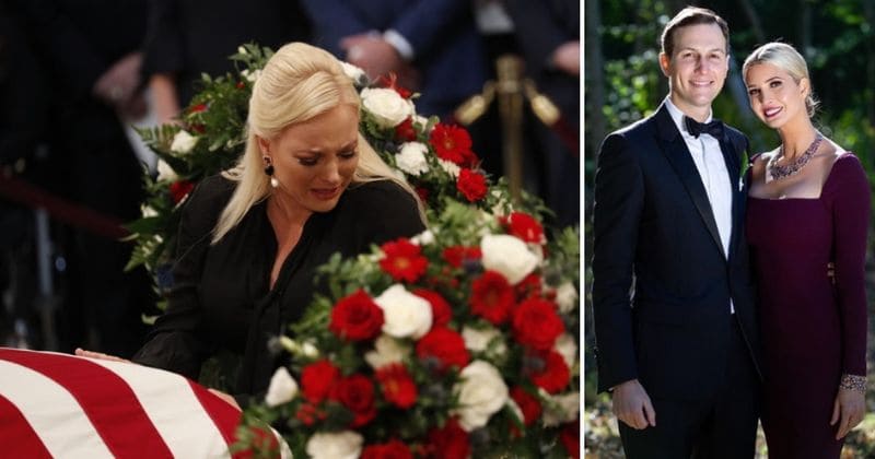 Meghan McCain blasts Ivanka Trump, Jared Kushner for attending her father's funeral