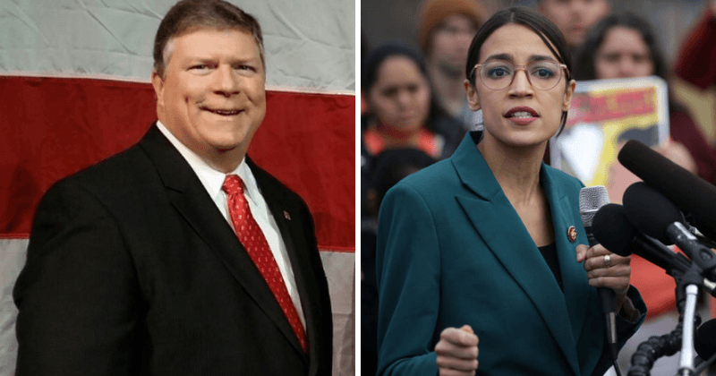 Texas councilman Scott Dunn apologizes after he was slammed on social media for calling Alexandria Ocasio-Cortez a 'bimbo'