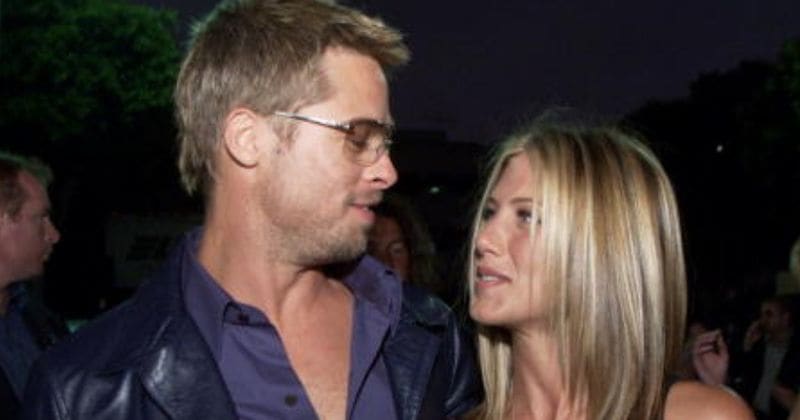 Brad Pitt makes an appearance at Jennifer Aniston's star-studded 50th birthday bash
