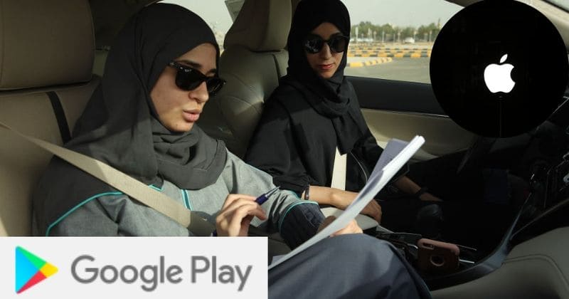 Google Play and Apple Store criticized for hosting app that allows men in Saudi Arabia to track and control women's travel