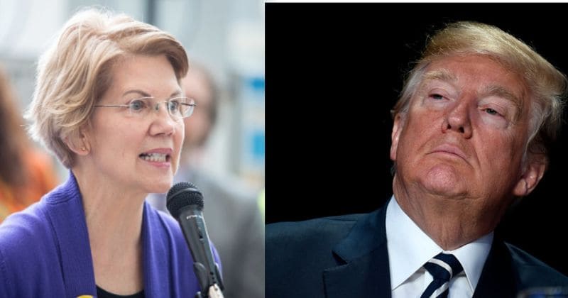 Elizabeth Warren suggests she might not have to face Trump in 2020 as he 'may not even be a free person'