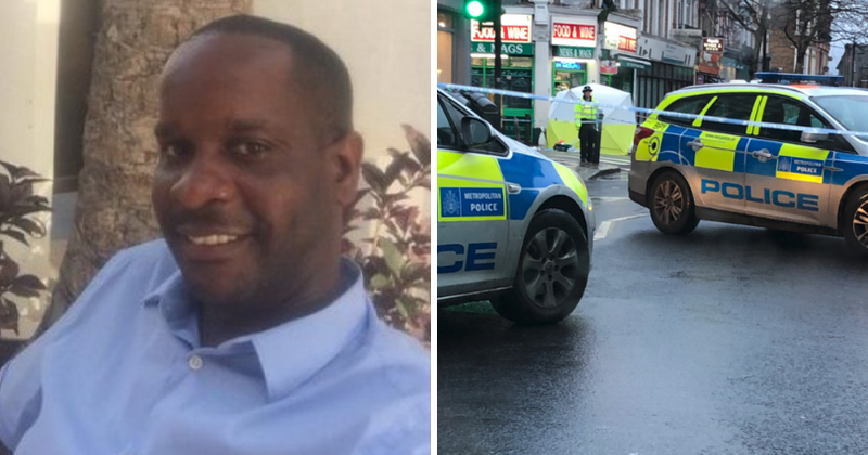 Man slits father's throat outside London convenience store after he refused to give him a cigarette