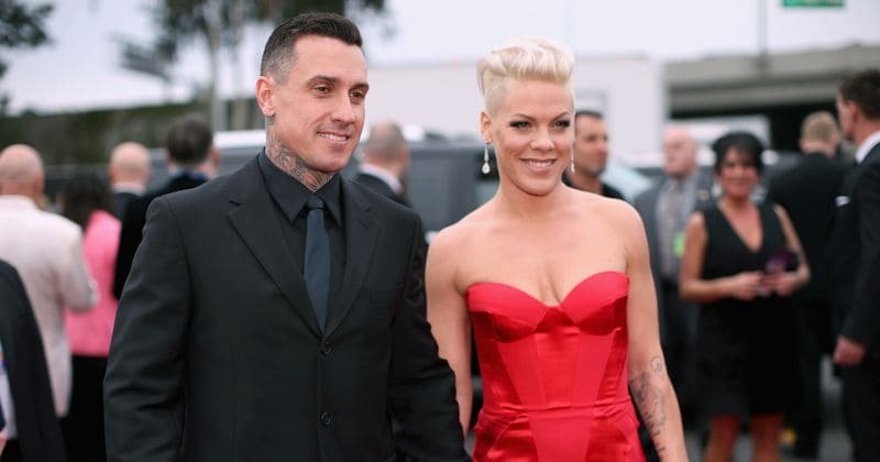 Pink reveals she got 13 stitches after slashing husband Carey Hart's car tires after a fight