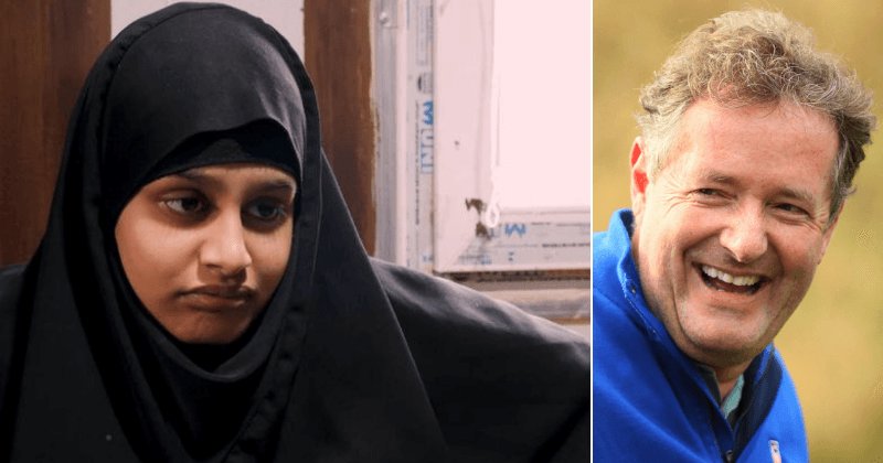 Piers Morgan writes fiery op-ed telling jihadi ISIS brides wanting to come back to 'rot in hell' with their terrorist husbands