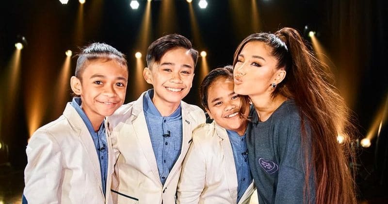 The World's Best: Fans gush over TNT Boys being surprised onstage by Ariana Grande on 'The Late Late Show'