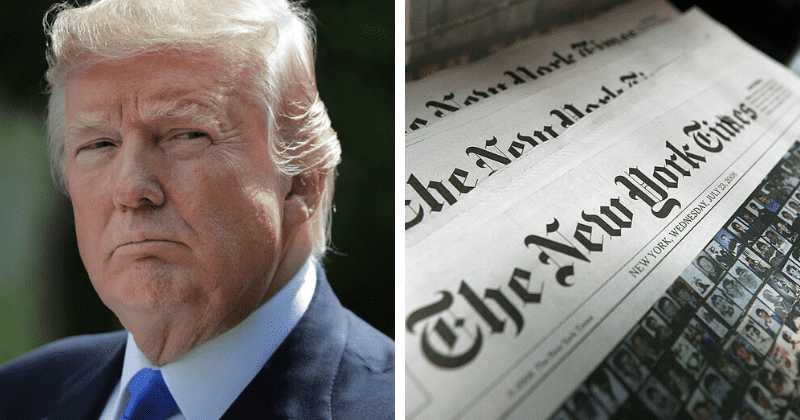 White House asks federal agencies to stop subscriptions to New York Times, Washington Post as Trump ups battle against 'fake news'
