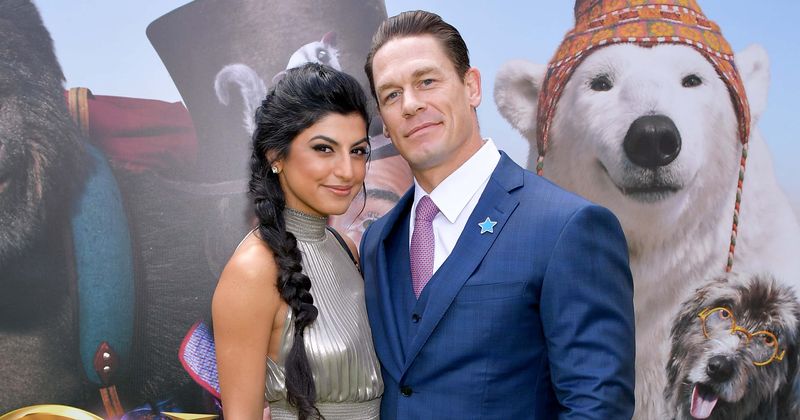 John Cena and new girlfriend Shay Shariatzadeh make their red carpet debut at 'Playing With Fire' premiere